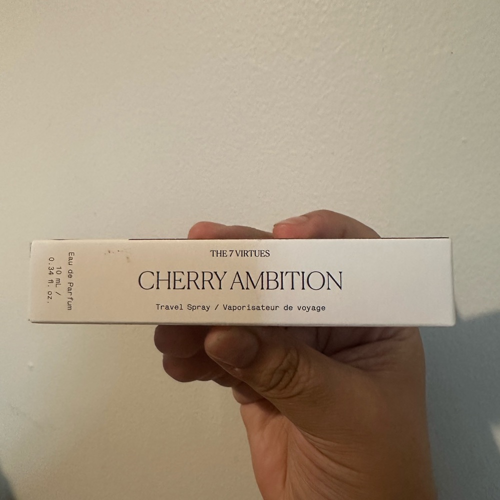The 7 Virtues Cherry Ambition Travel Size